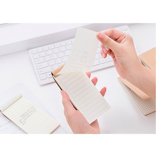 Tập Giấy Ghi Chú - Giấy Note Phong Cách Basic Cho Học Sinh