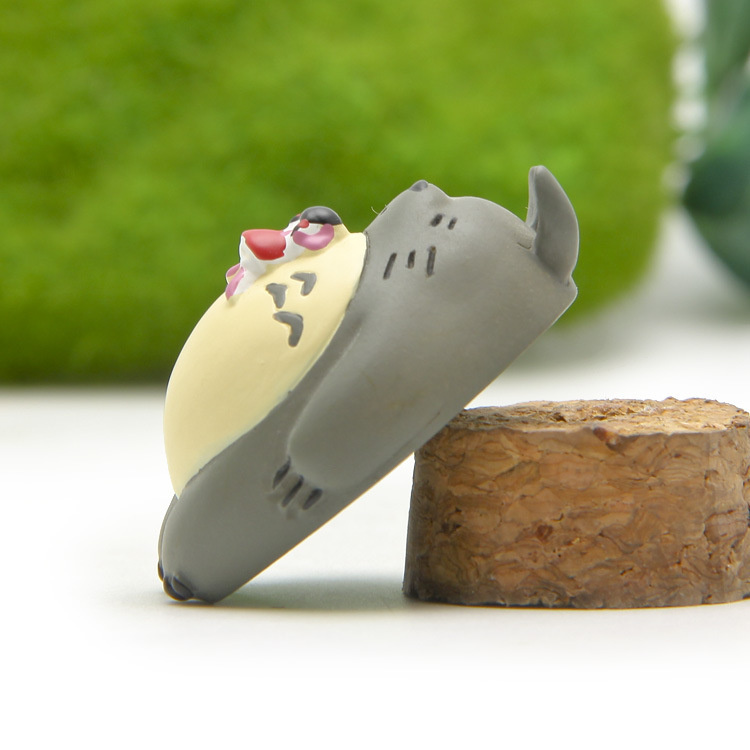 Mô Hình Nhân Vật Totoro Hayao Miyazaki Mini Bằng Resin DIY Dùng Trang Trí Tiểu Cảnh