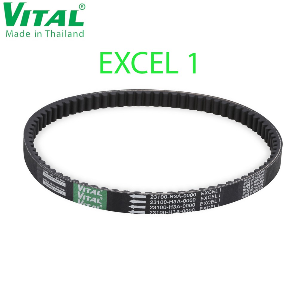 Dây curoa EXCEL II,  EXCEL I hiệu VITAL- Dây curoa VITAL chính hãng, hàng Thái lan chất lượng cao