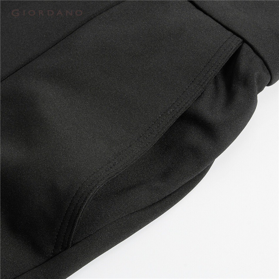 GIORDANO MEN Wrinkle-free elastic waistband banded cuffs pants 01110113