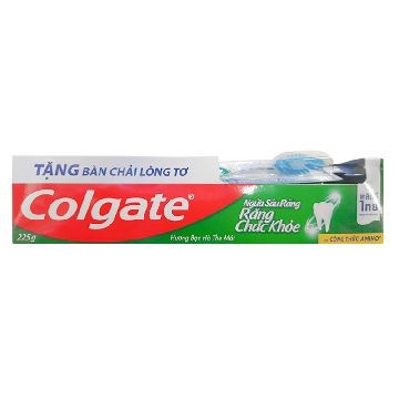 Kem Đánh Răng Colgate Ngừa Sâu Răng 225G+ Bàn Chải - 8850006932193