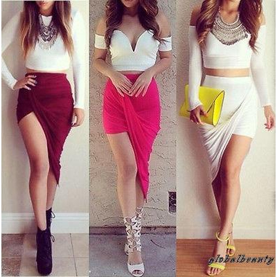 Chân Váy Nữ Lưng Cao Xẻ Tà Cá Tính | BigBuy360 - bigbuy360.vn