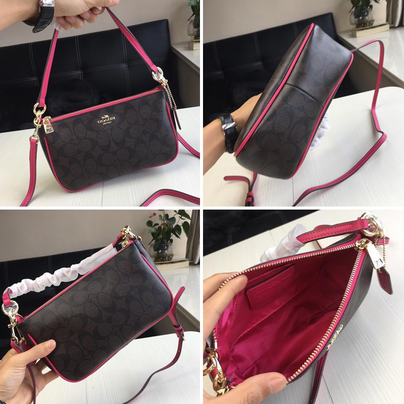 Coach túi nữ túi đeo vai nữ túi xách tay nữ Túi Đeo Vai Nhỏ Xinh Chất Lượng Cao Thời Trang Cho Nữ 36674