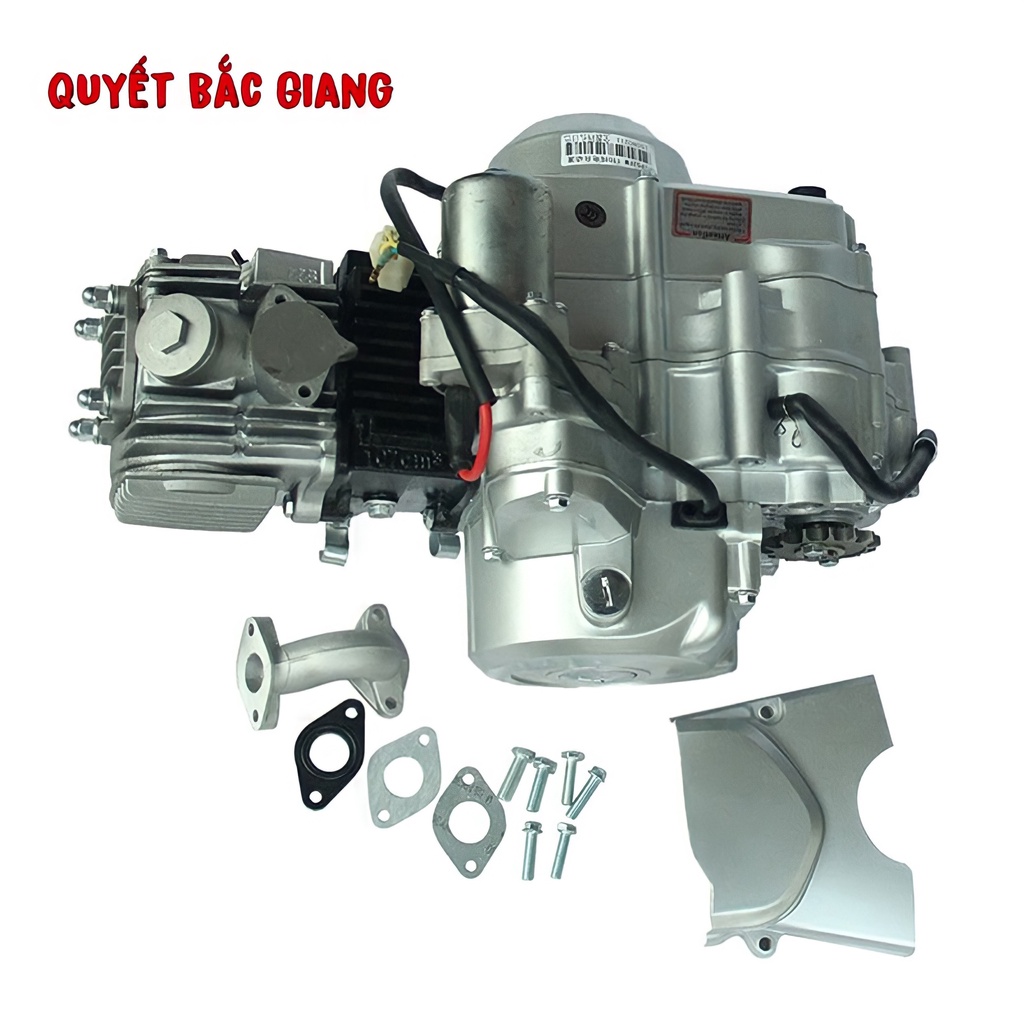 Động cơ ATV 125cc tích hợp 3 số tiến 1 số lùi