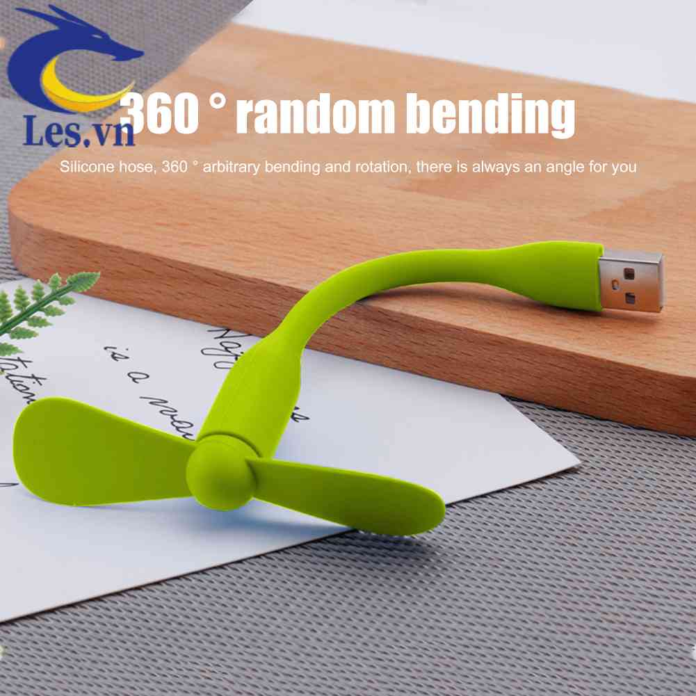 Quạt Mini Làm Mát Cổng Sạc USB Cho Điện Thoại / Notebook / Máy Tính