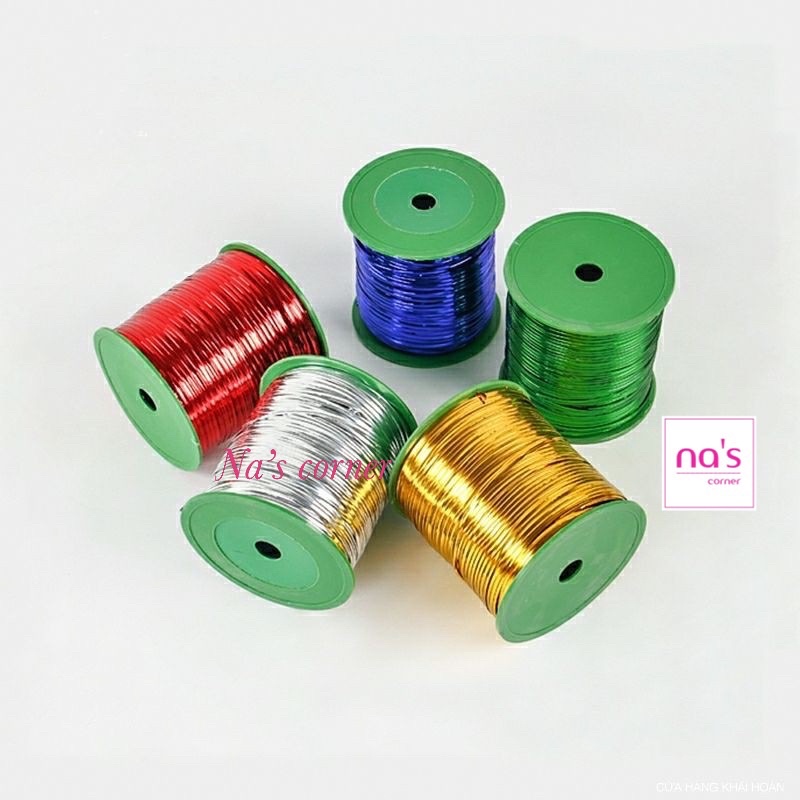 Cuộn dây kẽm bọc kim tuyến nhiều màu sắc