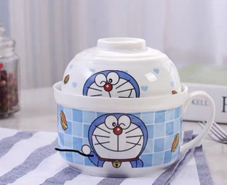 Tô sứ Doraemon tô pha mỳ Doremon