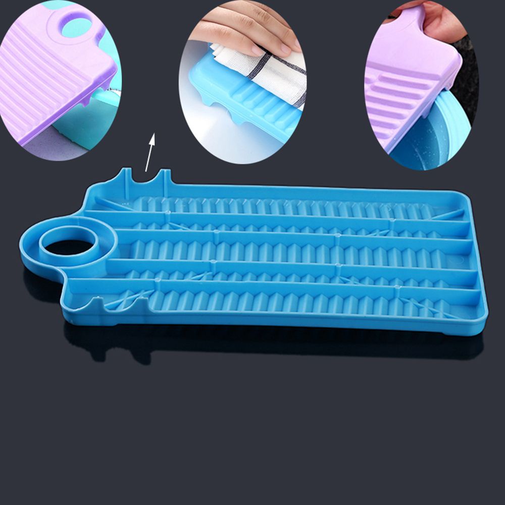 Bàn chà giặt đồ thiết kế cổ điển sáng tạo gọn nhẹ chống trượt nhiều màu sắc