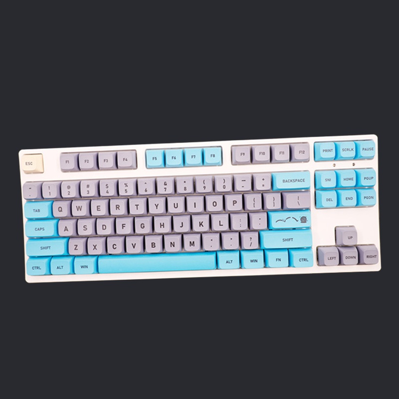 Bàn Phím Cơ Mojito 133 Phím XDA Profile PBT Màu Xanh Dương