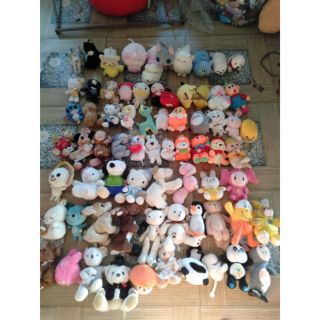 gấu bông 10k/con. chiều dài từ 15 tới 22cm