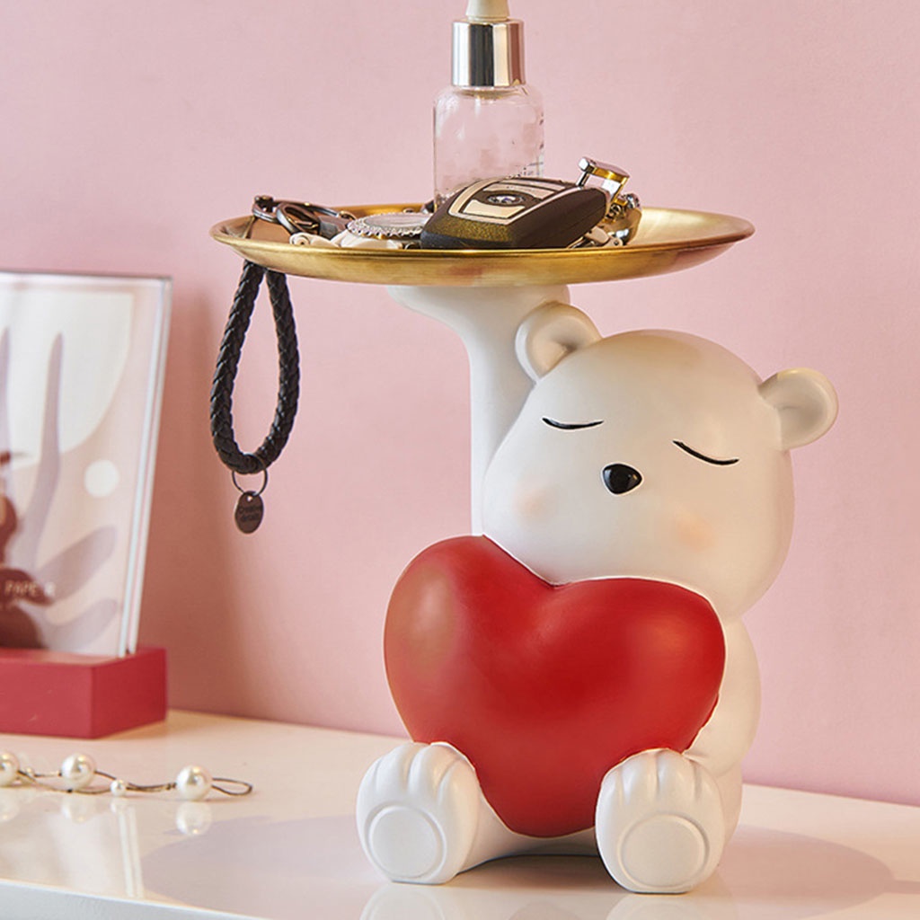 Giá đỡ cho chìa khóa họa tiết gấu dễ thương bắt mắt