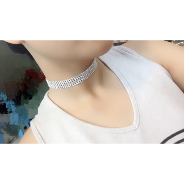 CHOKER BẢNG NHỎ 5 TẦNG