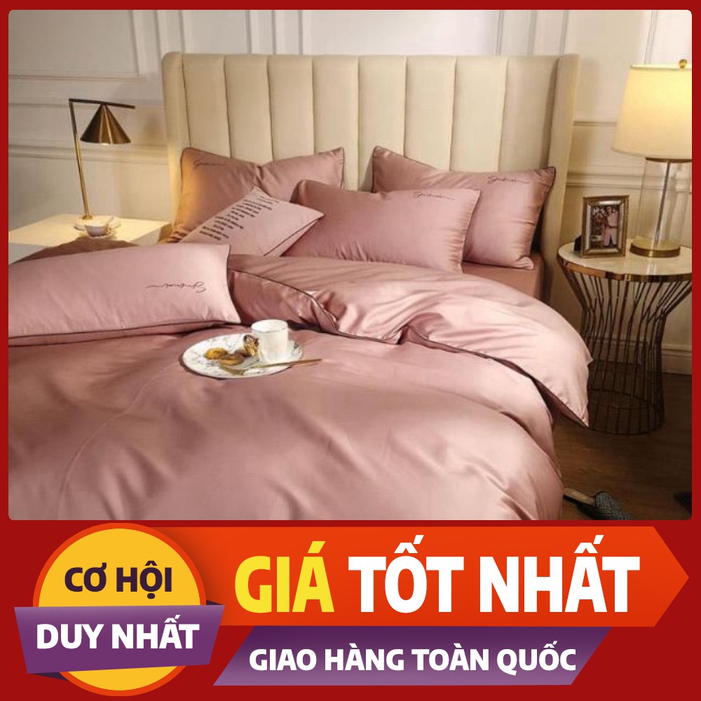 Bộ chăn ga gối lụa Tencel Sumoi( nhiều màu)