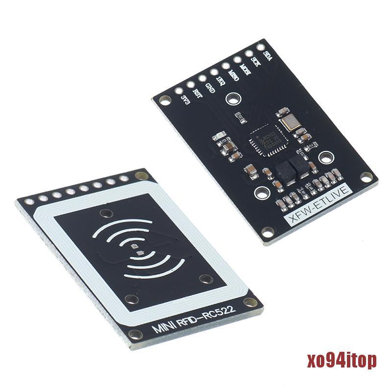 Mô Đun Rfid Rc522 Mfrc-522 Rdm6300 13.56 Mhz 125khz Kèm Thẻ Spi