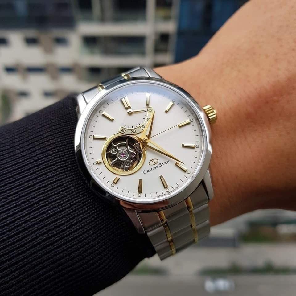 Đồng hồ nam Orient Star Open Heart SDA02001W0