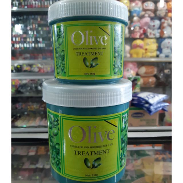 Kem hấp dầu oliu treatment 450g-900g