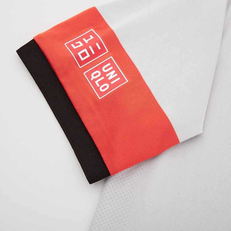 Áo Thể Thao Uniqlo Chính Hãng Màu Trắng-  Uniqlo Tennis Nishikori T-Shirt Grey-Sumo Authentic