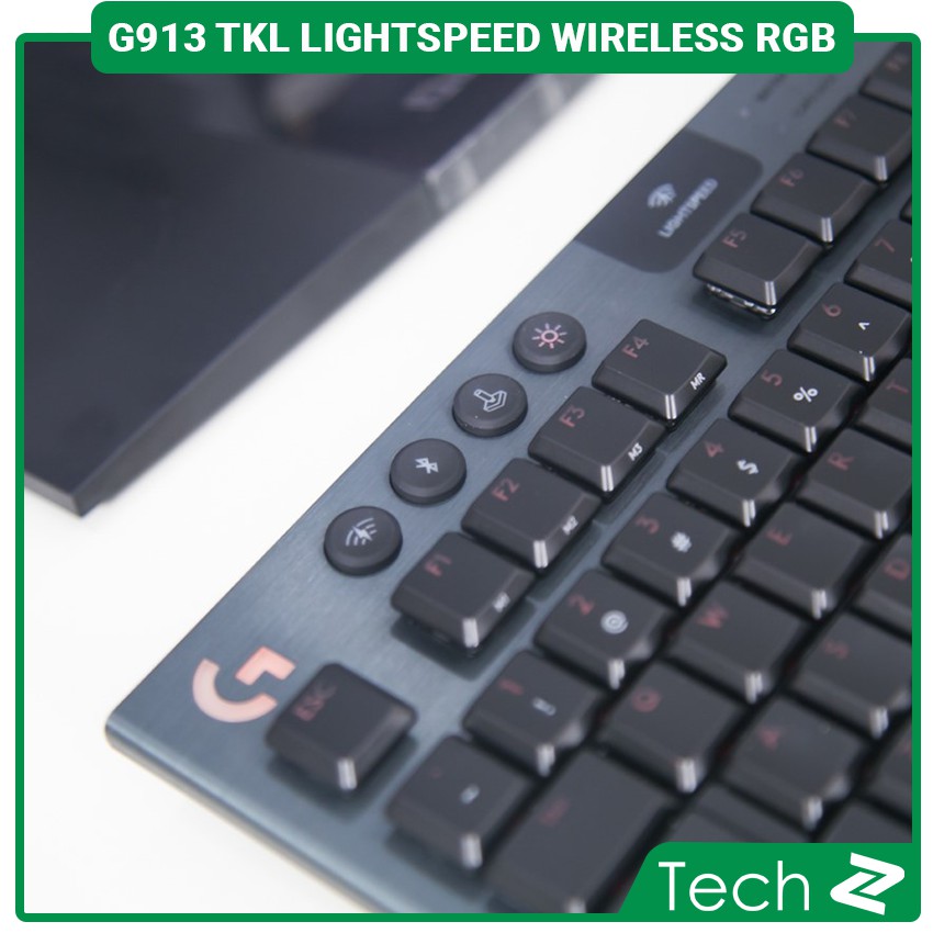 Bàn phím Logitech G913 TKL Lightspeed Wireless RGB