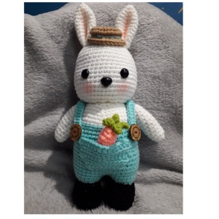 (Có sẵn) Thỏ len móc handmade