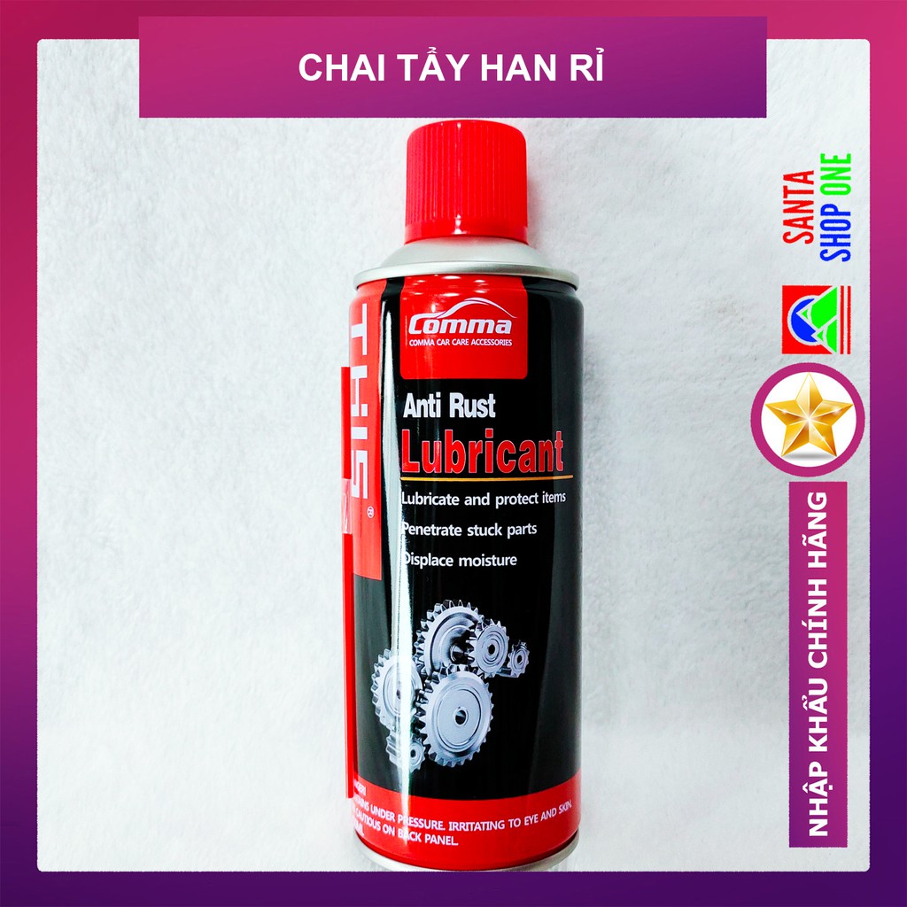 [COMBO 3 CHAI BÔI TRƠN CHỐNG RỈ] Chai Xịt Dầu Bôi Trơn Chống Rỉ, Chống Ăn Mòn, THIS Anti Rust Lubricant - SANTA