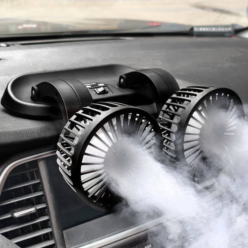 Quạt làm mát hai đầu 12v 24v cỡ lớn không gây tiếng ồn cho xe hơi/ xe tải chất lượng cao