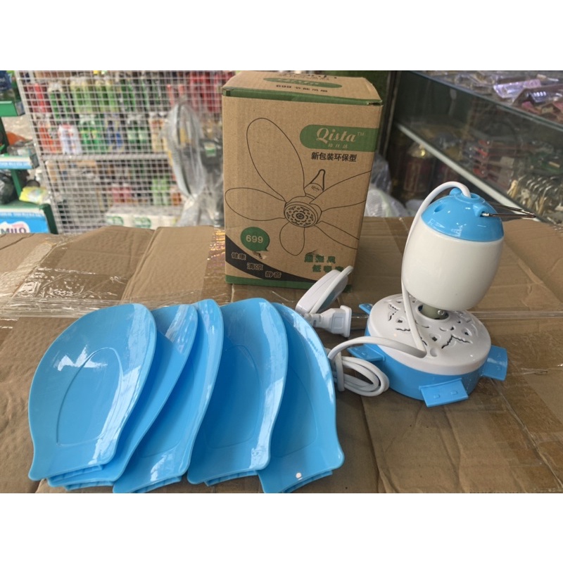 Quạt mùng mini cho em bé, quạt đuổi muỗi, quạt trần