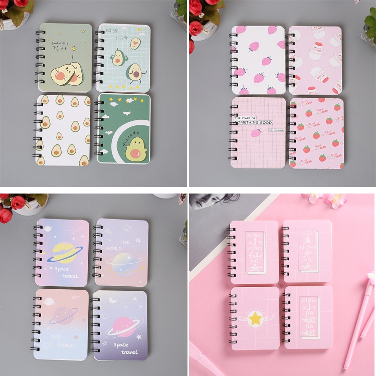 Sổ Tay mini Màu Hồng Xinh Xắn Tiện Dụng Cho Học Sinh / Văn Phòng
