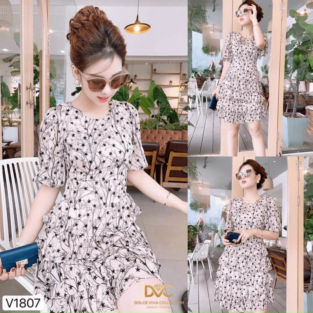(Free ship) Đầm Lụa Kiểu Basic Đẹp Thùy Mị Sale 50% UP VLTN Shop