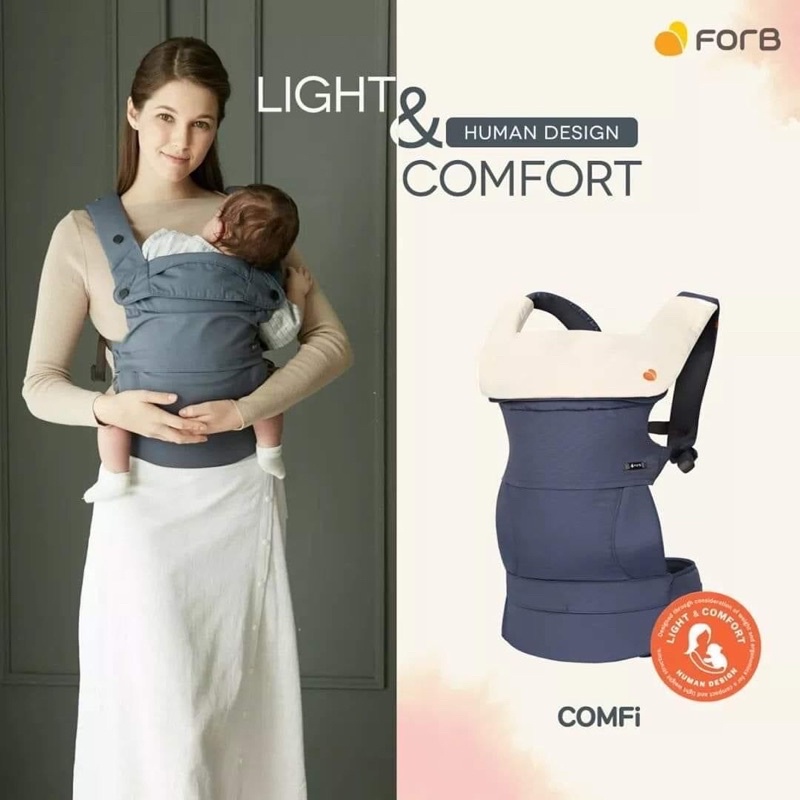 (AUR)Địu trợ lực forb comfi ultra light like new mới 99%