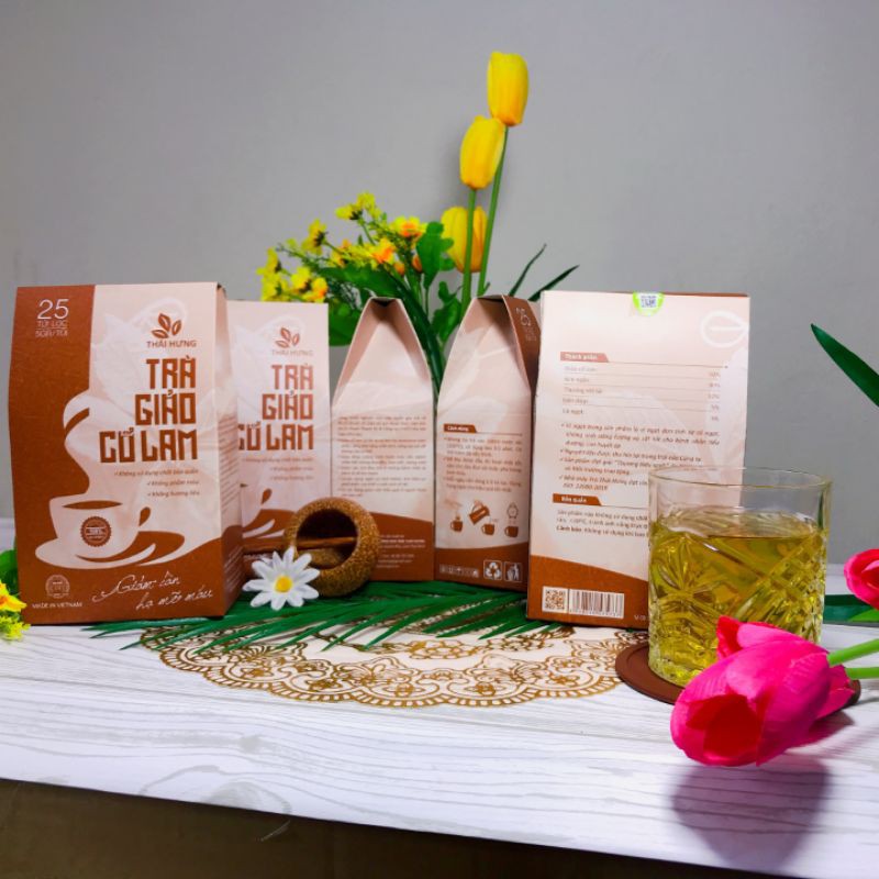 [combo 5] Trà Giảo Cổ Lam Thái Hưng Giảm Cân Hạ Mỡ Máu