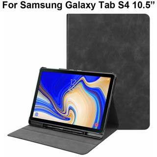 Ốp máy tính bảng có ngăn đựng bút cảm ứng cho Samsung Galaxy Tab S4 10.5 inch