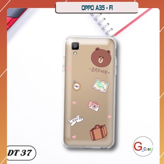 Ốp lưng điện thoại Oppo A35/ F1 dẻo trong in hình