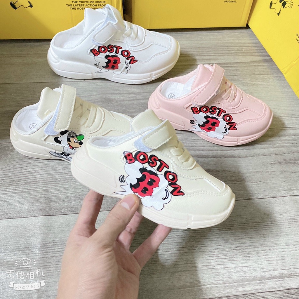 Giày sục thể thao Bostomm Hot Hit cho bé_Giày thể thao kiểu lười dễ đi cho bé!!