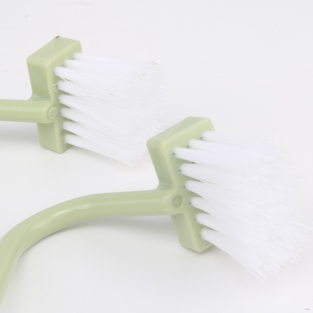Set 2 Bàn Chải Vệ Sinh Toilet Hình Chữ S