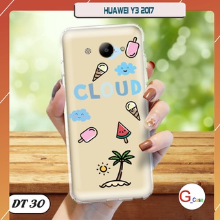 Ốp lưng điện thoại Huawei Y3 2017 dẻo trong in hình
