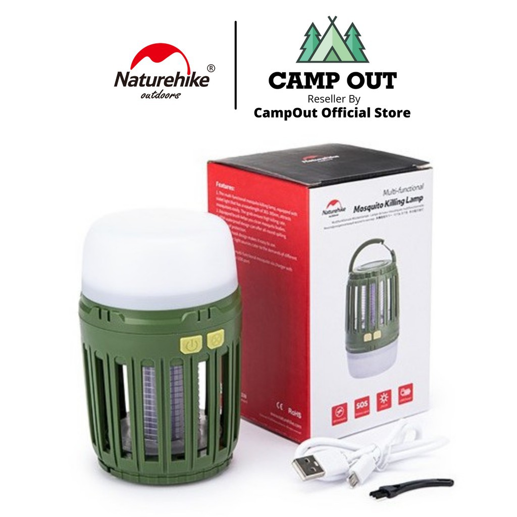 Đèn led Naturehike cắm trại du lịch dã ngoại đèn đuổi muỗi pin treo Campout A112