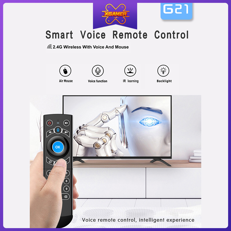 Bàn Phím Điều Khiển Bằng Giọng Nói G21 Pro 2.4g Cho Android Tv Box