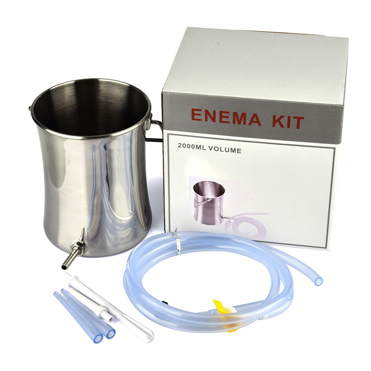 Bộ Dụng Cụ Coffee Enema, Thải Độc Đại Tràng, Thải Độc Cà Phê, Dụng Cụ Súc Ruột Bằng Inox Không Gỉ, Theo Tiêu Chuẩn Y Tế