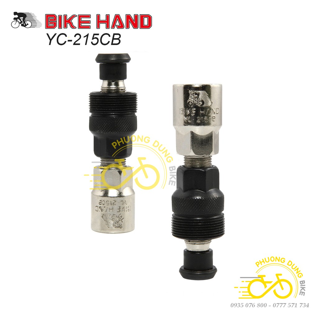 Cảo đùi dĩa cốt vuông cốt bông BIKE HAND YC-215CB