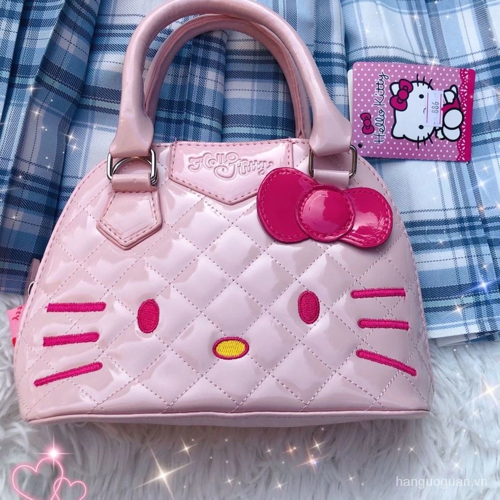 Túi Đeo Chéo Hình Hello Kitty Xinh Xắn Cho Bé Gái