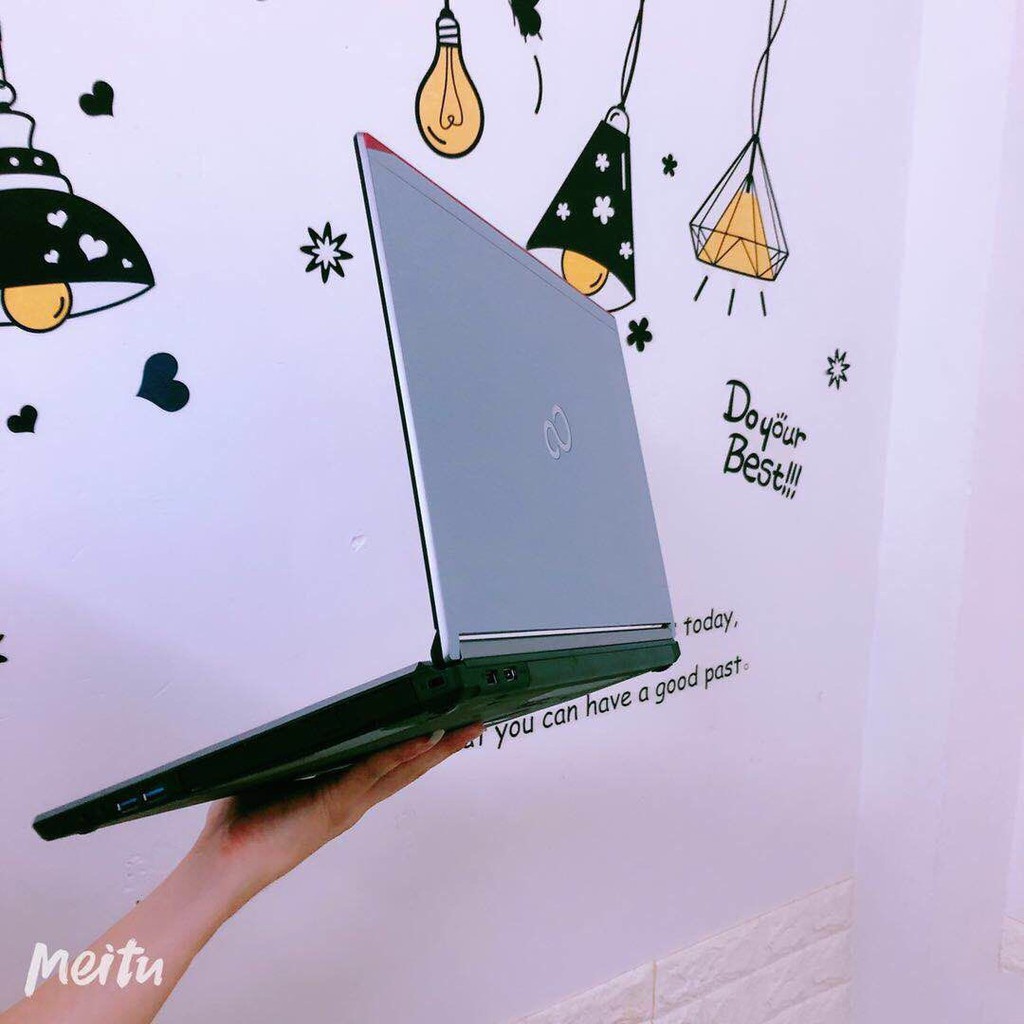 Laptop Fujitsu E754 Core i5-4200M, 8gb Ram, 256gb SSD, 15.6inch HD máy Nhật Bản siêu bền.