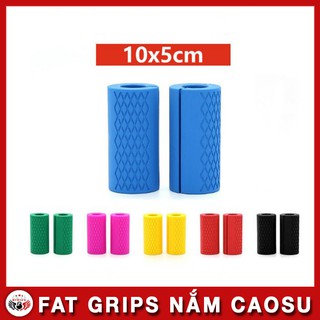 Fat Gripz Tay Nắm Cao Su Bọc Tạ Tập Gym - 1 Đôi - fat-gripz 10cm