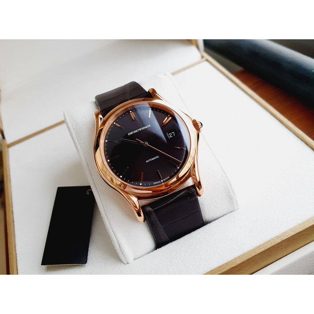 Đồng hồ nam chính hãng Emporio Armani - Máy Pin Thụy Sĩ - Kính sapphire nguyên khối