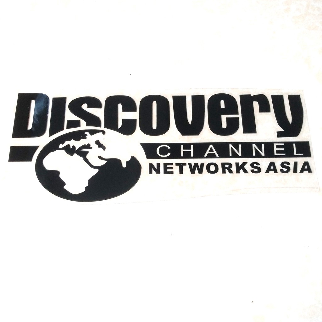 Hình dán DISCOVERY CHANNEL loại bé ( Kích thước 25cm x 9.5cm )