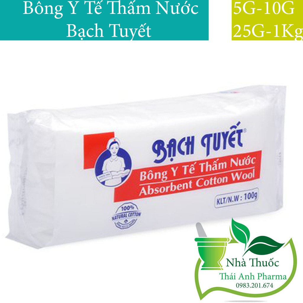 BÔNG Y TẾ BẠCH TUYẾT THẤM NƯỚC