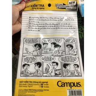 Giấy Kiểm Tra Campus Các Loại