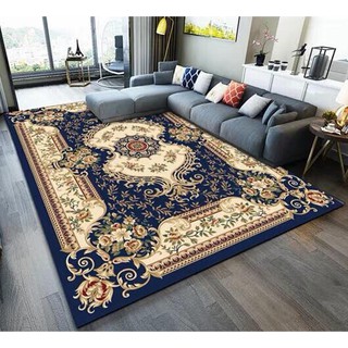 Thảm trải sàn trang trí phòng khách nỉ lì bali 3D 1m6x2m3 và 2mx3m hoạ tiết hiện đại, sang trọng decor phòng ngủ