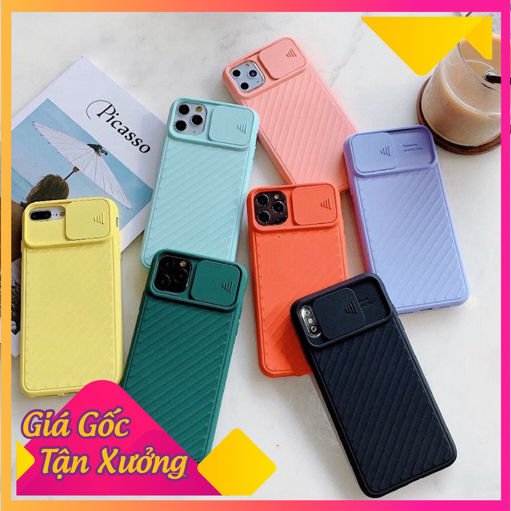 Ốp iphone - Ốp lưng Nắp trượt bảo vệ camera 5/5s/6/6s6plus/6s plus/7/8/7plus/8plus/x/xs/xs max/11/11pro max -2G 4m2