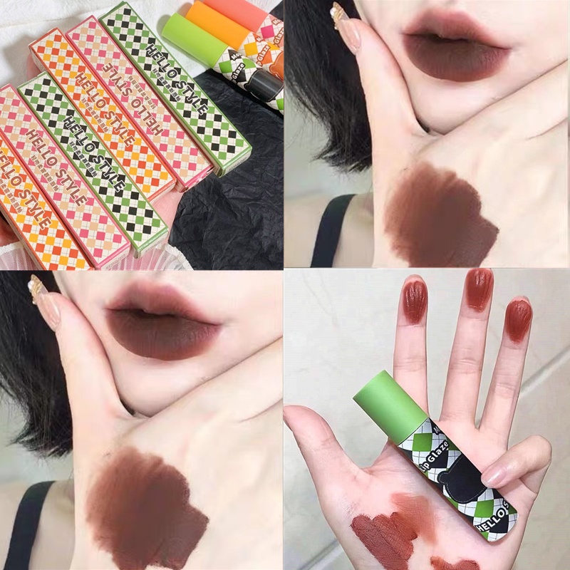 Son môi lì Hellostyle dưỡng ẩm lâu trôi chống thấm nước