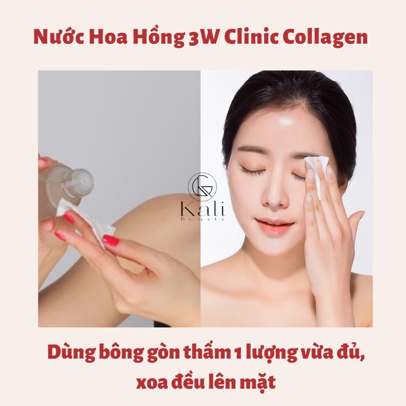 TONER HOA HỒNG DƯỠNG DA 3W CLINIC 150ml